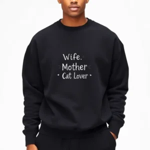 Speak Softly Carry A Cat Sweatshirt