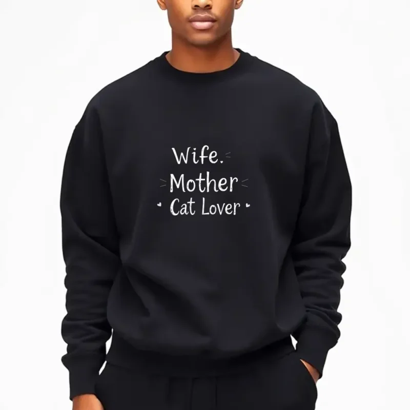 Speak Softly Carry A Cat Sweatshirt